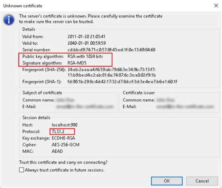 TLS 1.2 - The token supplied to the function is invalid