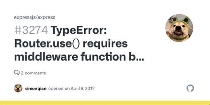 TypeError: Router.use() requires middleware function but got a Object