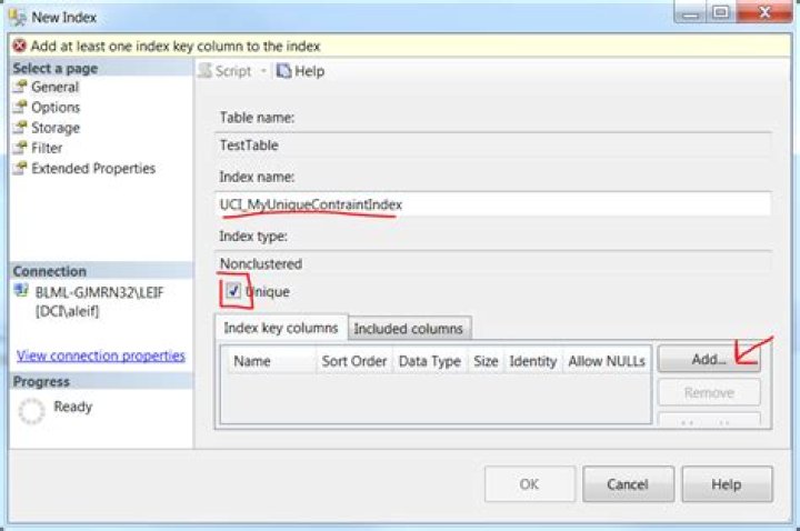 Unique constraint on multiple columns