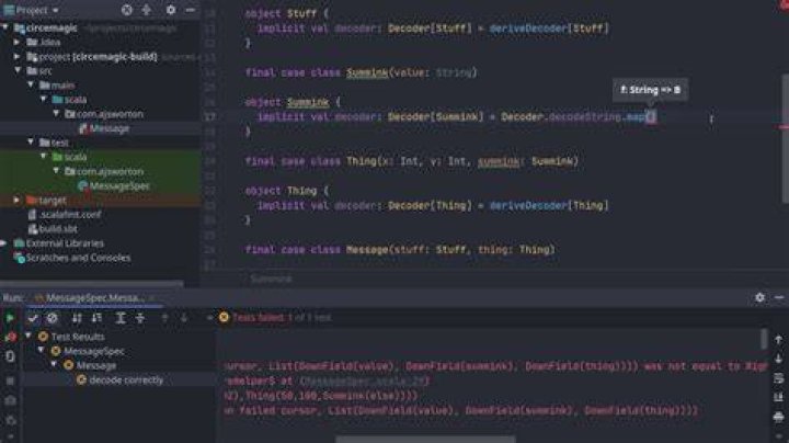 Using Circe to decode Json String