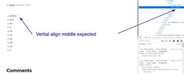 vertical-align: middle doesn't work