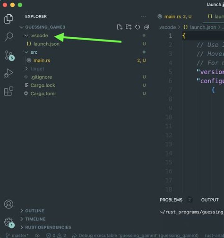 Visual Studio Code LLDB on macOS error when starting debugging session
