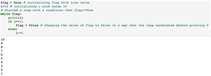 What is a flag in python while loops? [closed]