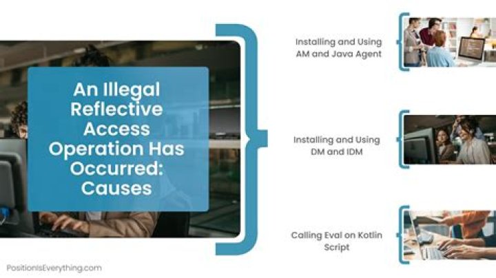 What is an illegal reflective access?