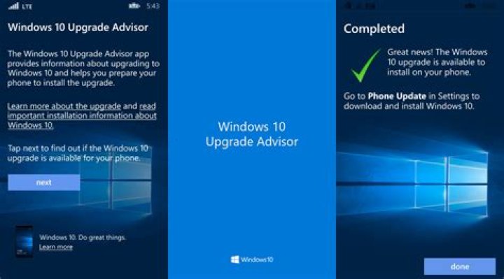 Where can I get the Windows 10 upgrade advisor?
