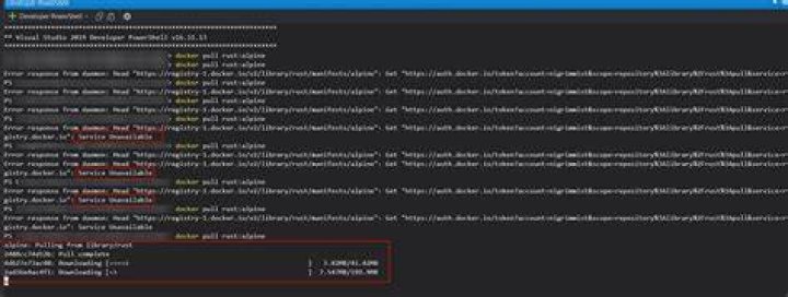 Why is docker-compose failing with ERROR internal load metadata suddenly?