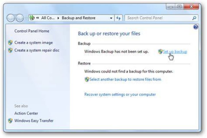 Windows 7 backup - automatically remove old backup ranges