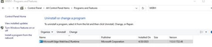 Windows Forms WebView2 Runtime Not Found Exception although it is installed